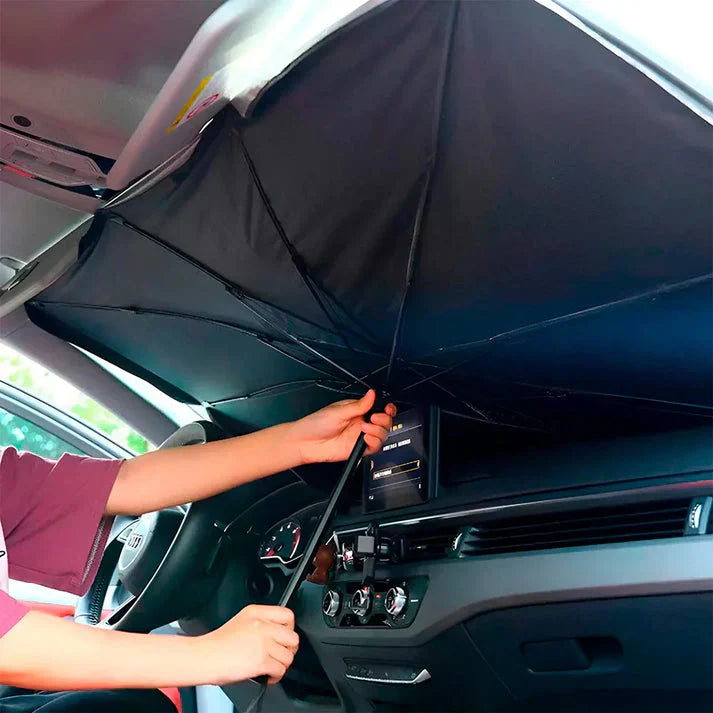 Parasol Plegable para Coche – Protección Solar Eficiente y Fácil de Usar
