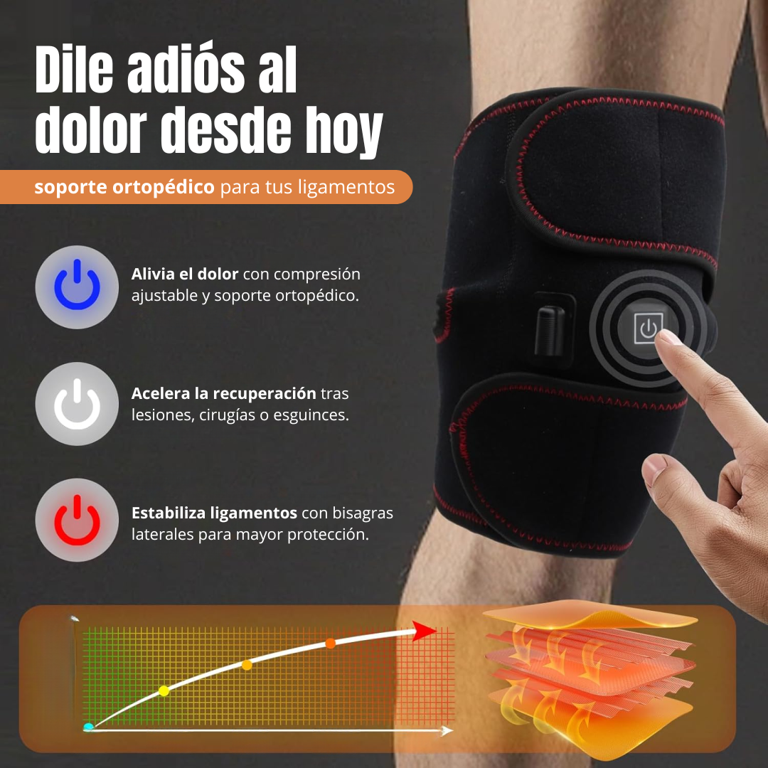 Rodillera con frío/calor
