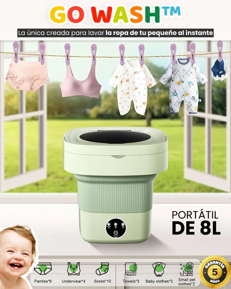 GoWash™ - La potencia de una lavadora en tu mano