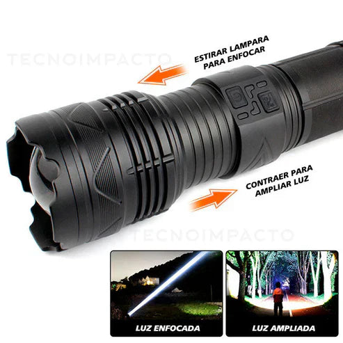 Kit Linterna Táctica Laser - Falcon Pro