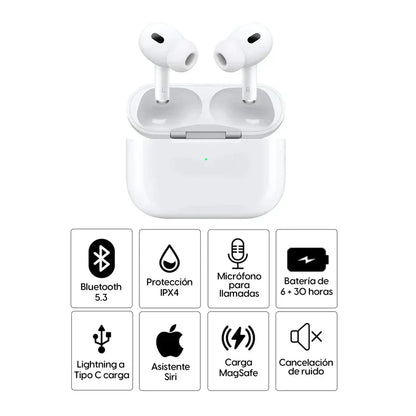 (COMPRA 1 y LLEVA 2) Audífonos Air Pods Pro 2ª Generación Liquidación de Navidad