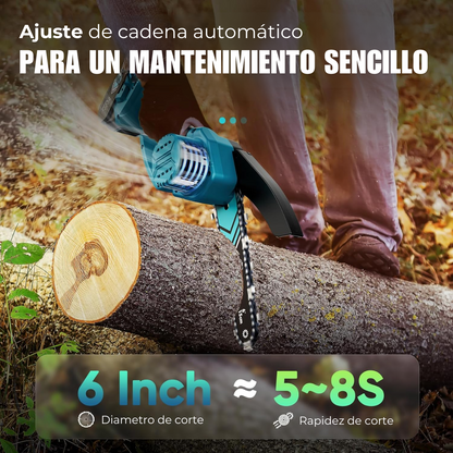 MOTOSIERRA CHAINSAW PORTÁTIL DOBLE BATERIA