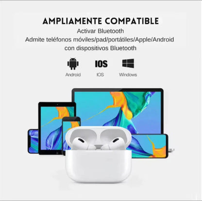 (COMPRA 1 y LLEVA 2) Audífonos Air Pods Pro 2ª Generación Liquidación de Navidad