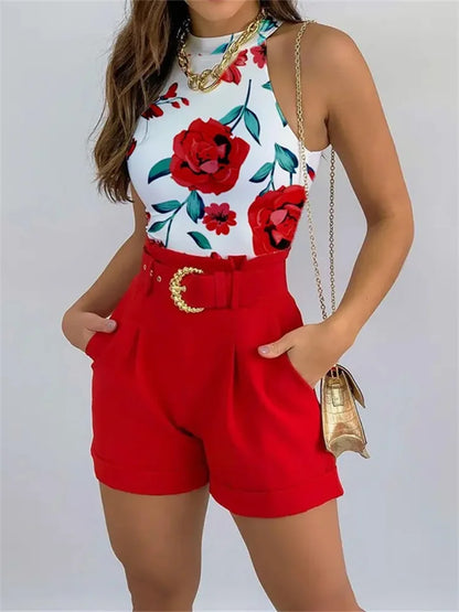 Conjunto floral de dos piezas MIAMI