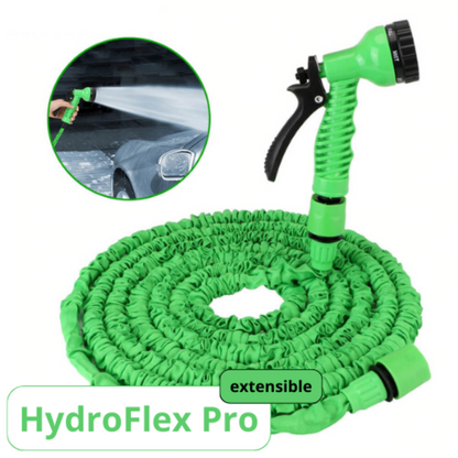 Manguera extensible con 7 tipos de chorro HydroFlex Pro