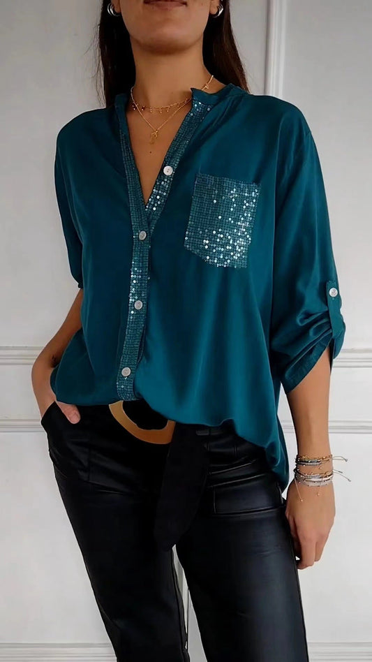 Camisa con lentejuelas MOISSON™