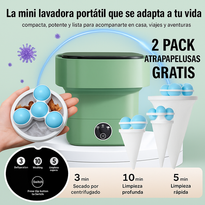 GoWash™ + Pack de 2 atrapapelusas flotante para lavadora (GRATIS)