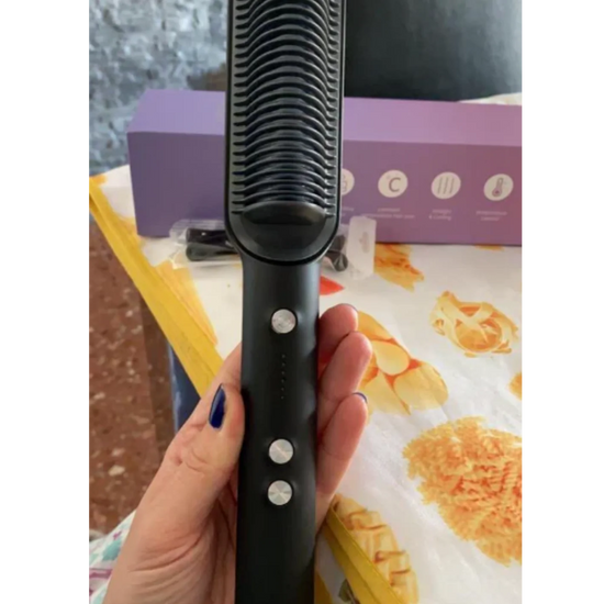 Cliente usando HairDryPro™