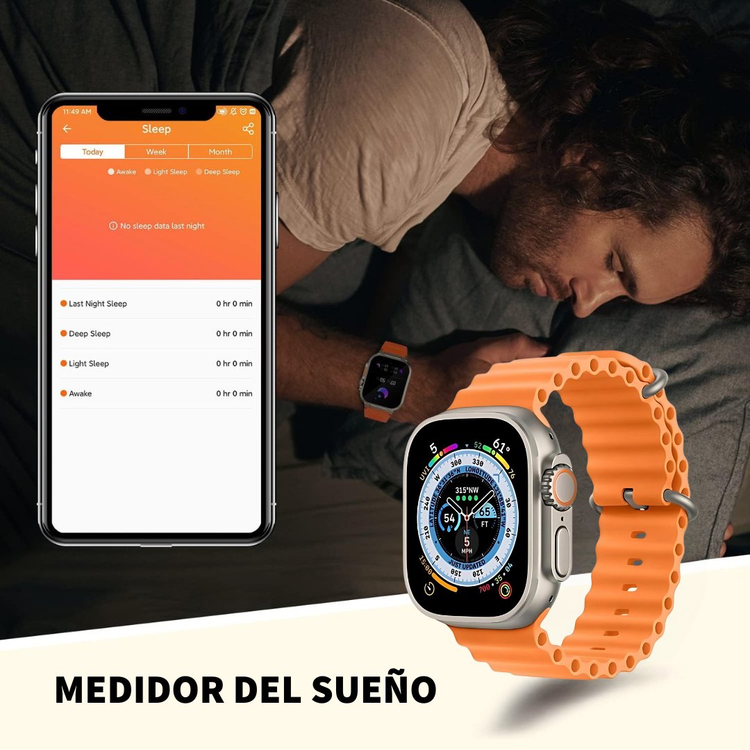 #proSmartWatch S8 ULTRA PRO®️ - Reloj inteligente con múltiples funcionalidadesduct_name# - TEKNO