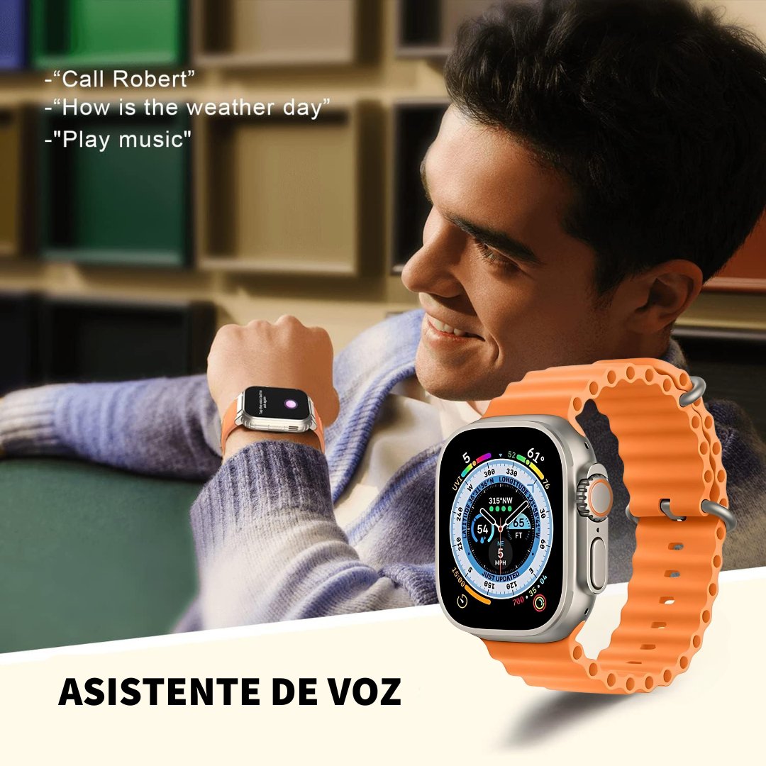 #proSmartWatch S8 ULTRA PRO®️ - Reloj inteligente con múltiples funcionalidadesduct_name# - TEKNO